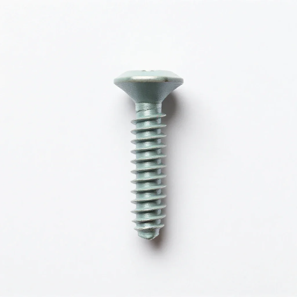 Screw isolated on a white background