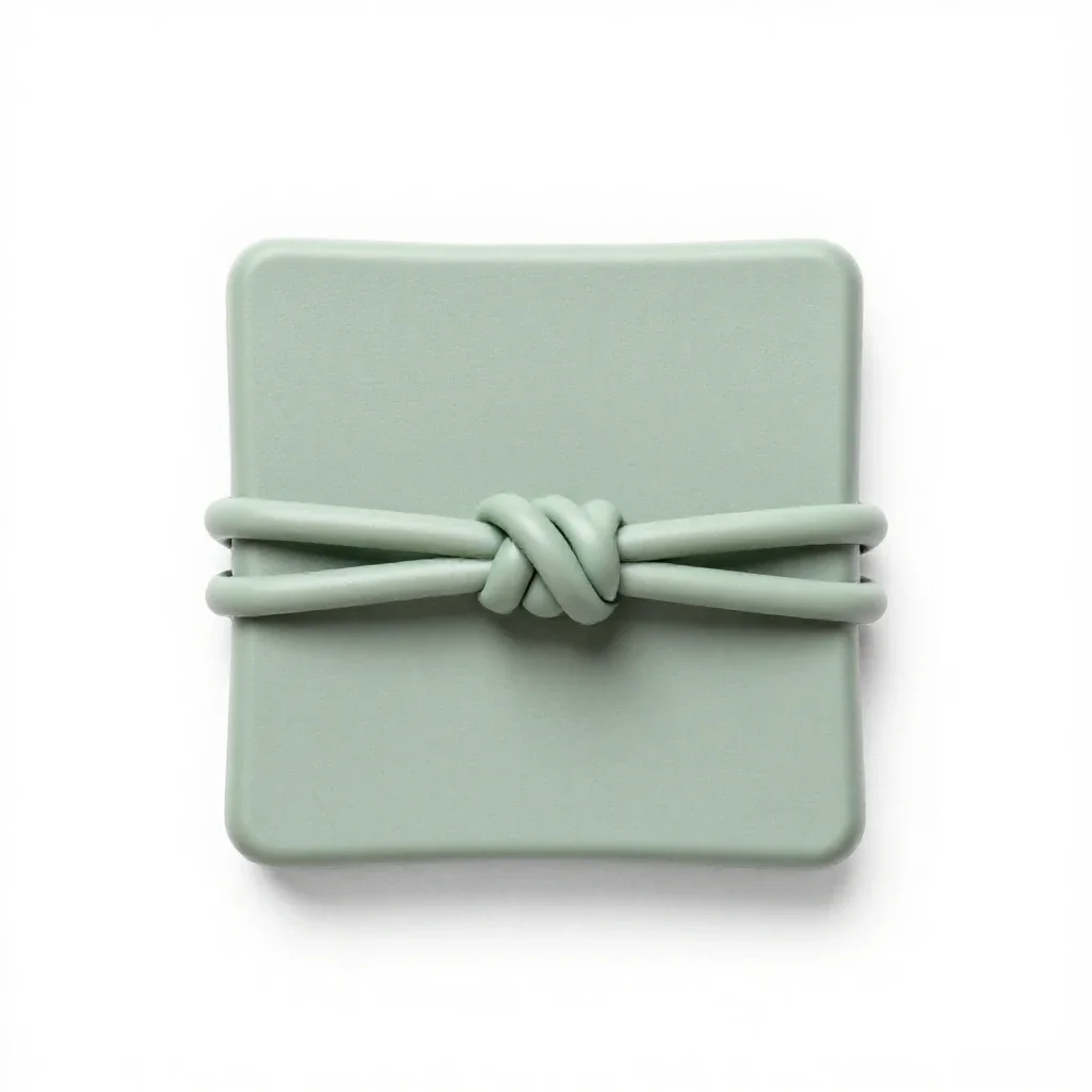 Sheet bend isolated on a white background