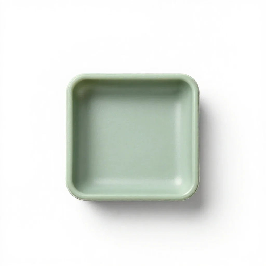 Soap dish isolated on a white background