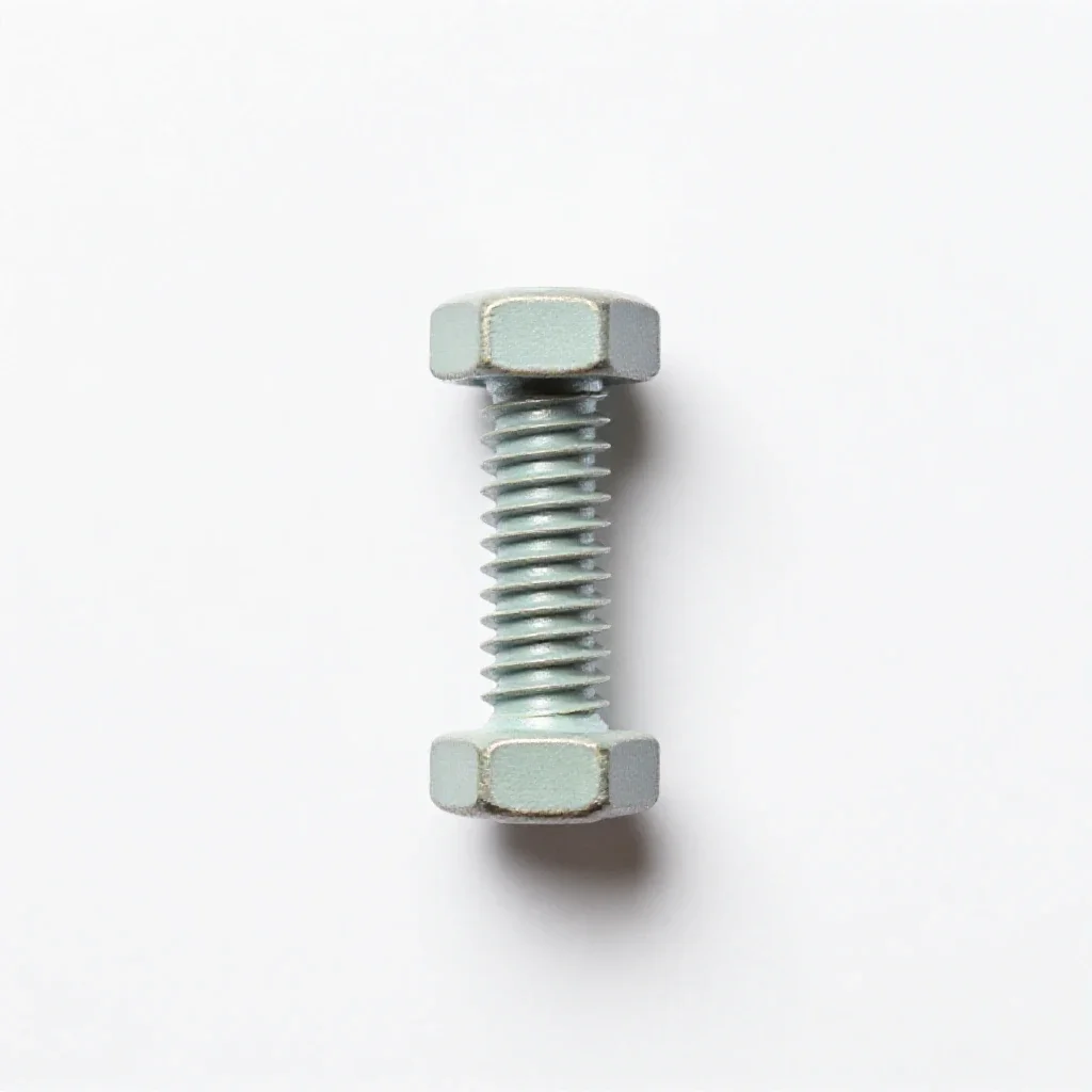 Expansion bolt isolated on a white background
