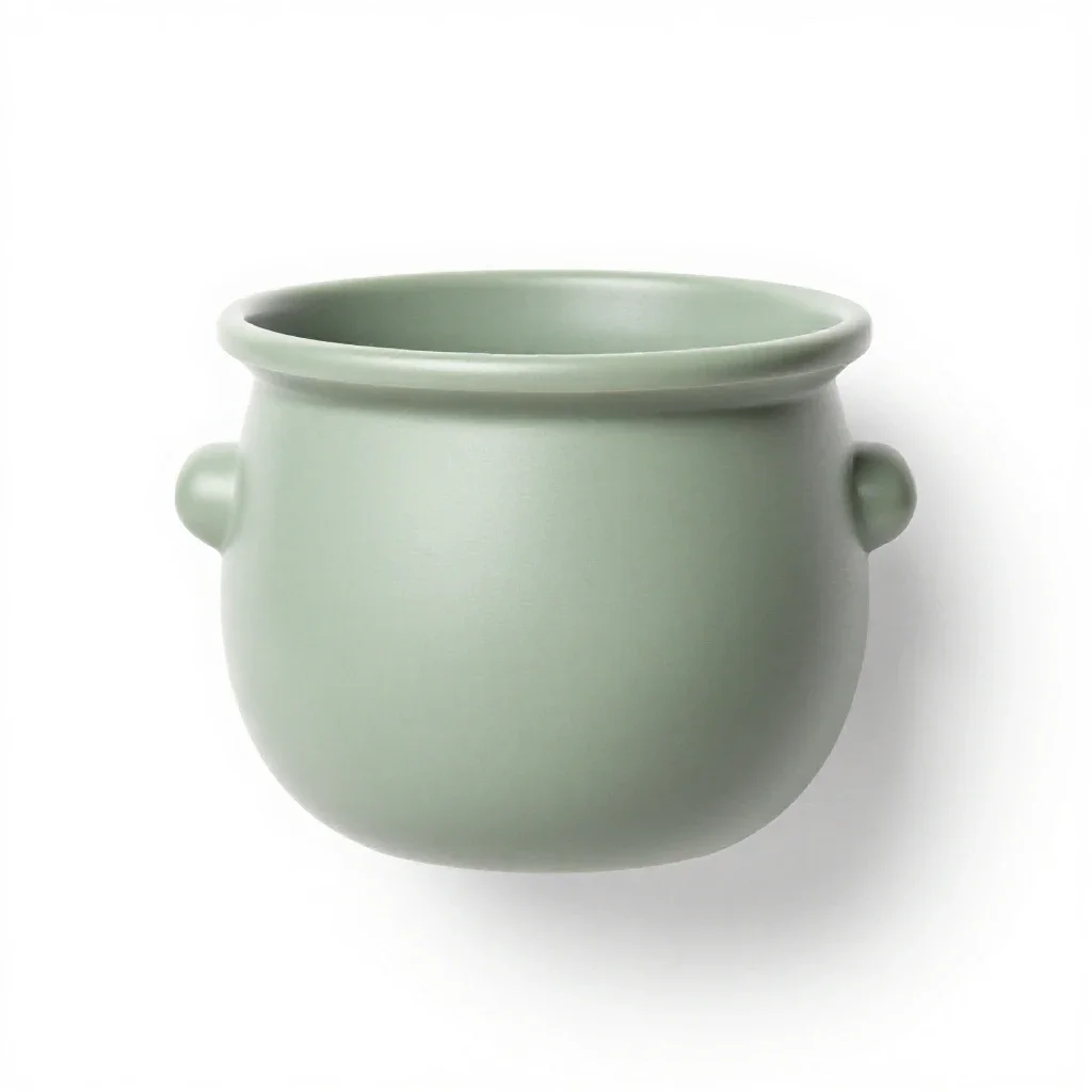 Caldron isolated on a white background