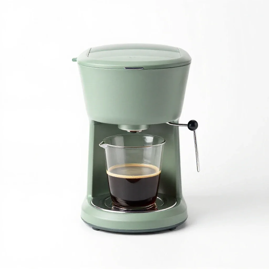 Coffee maker isolated on a white background