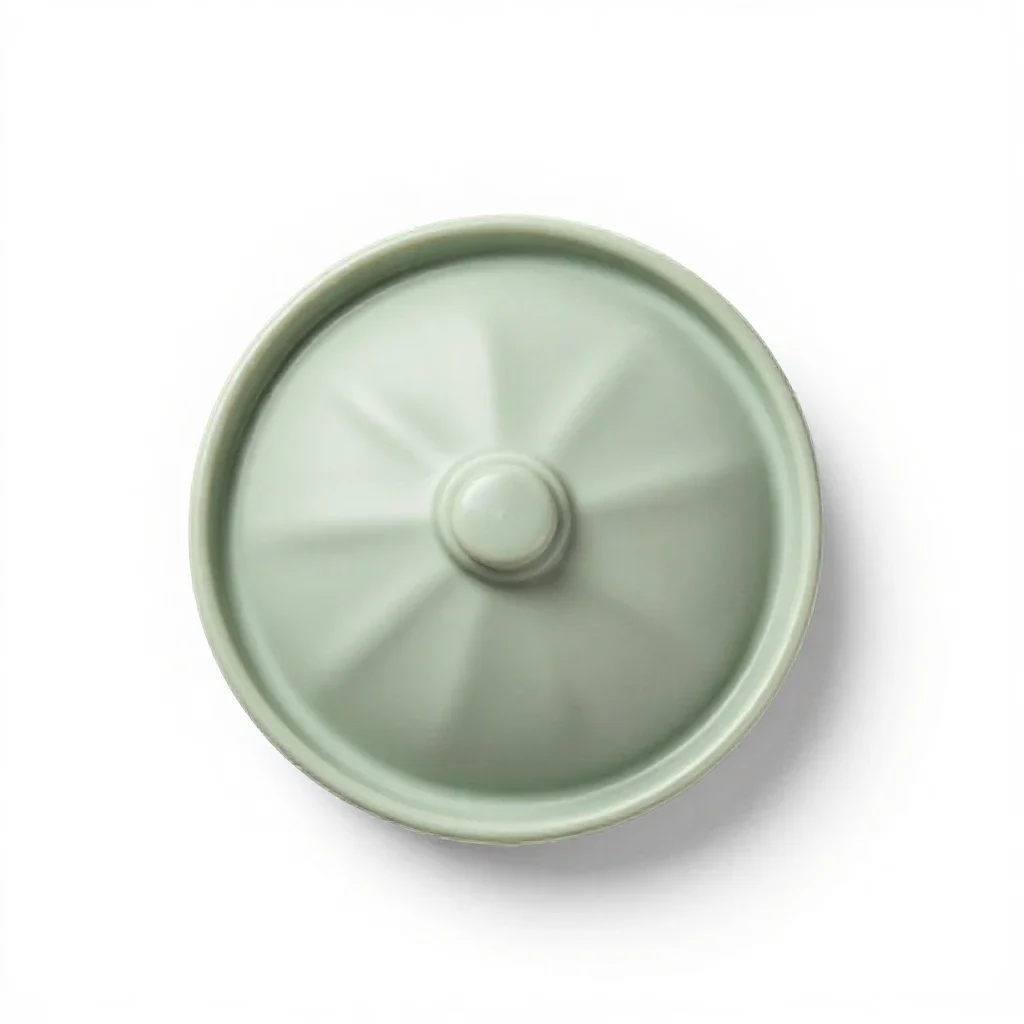 Patty-pan isolated on a white background