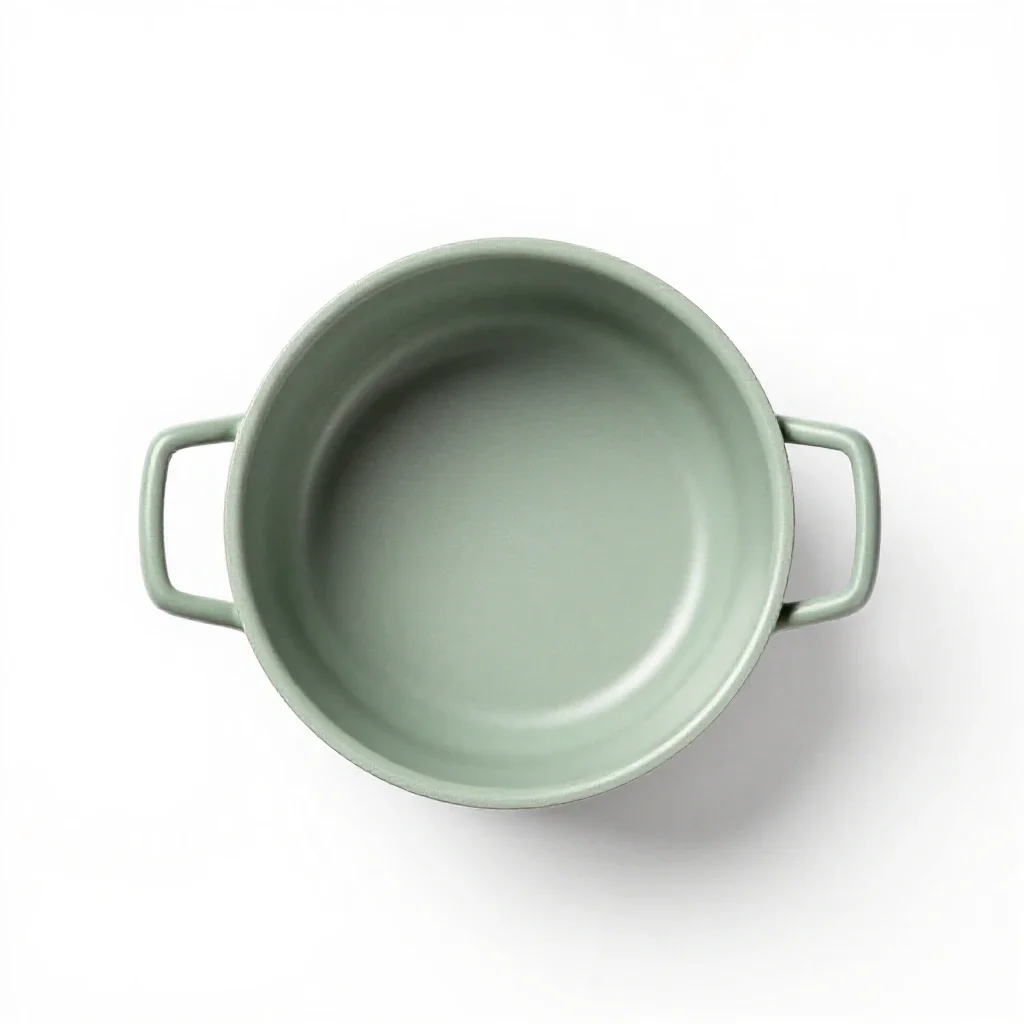 Pot isolated on a white background