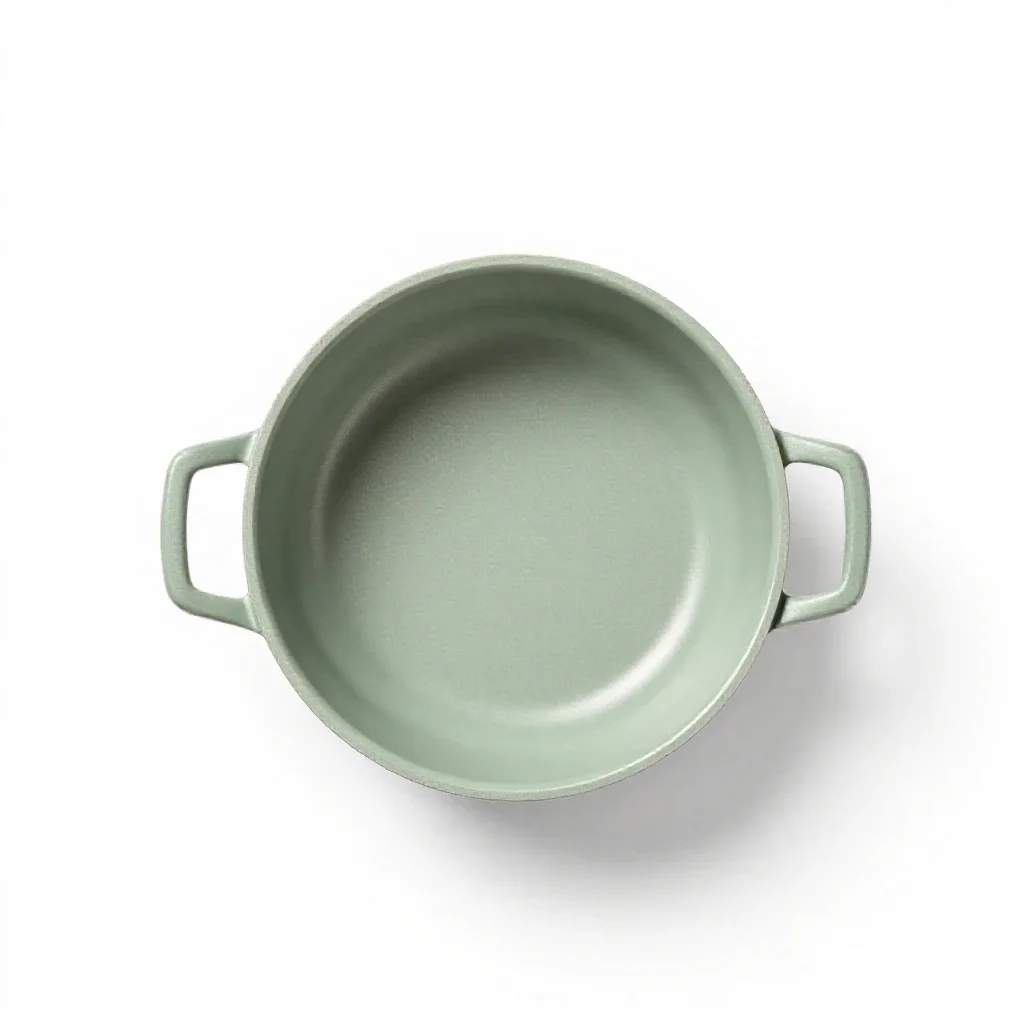 Stewing pan isolated on a white background