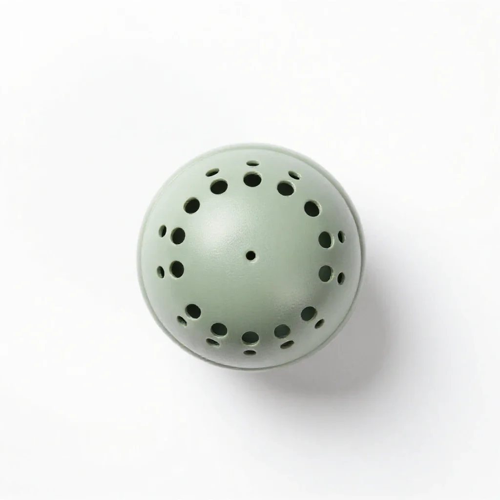 Tea ball isolated on a white background