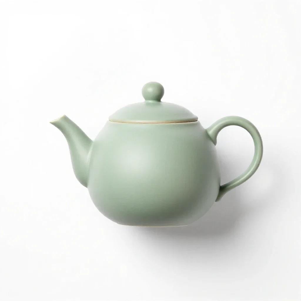 Tea urn isolated on a white background