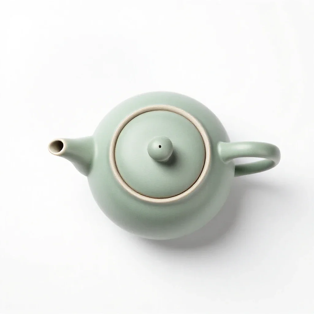 Teapot isolated on a white background