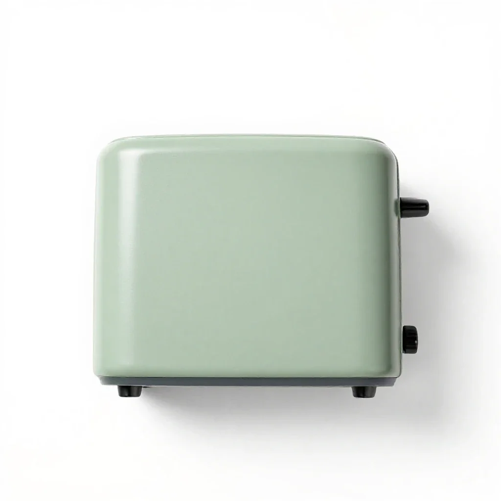 Toaster oven isolated on a white background