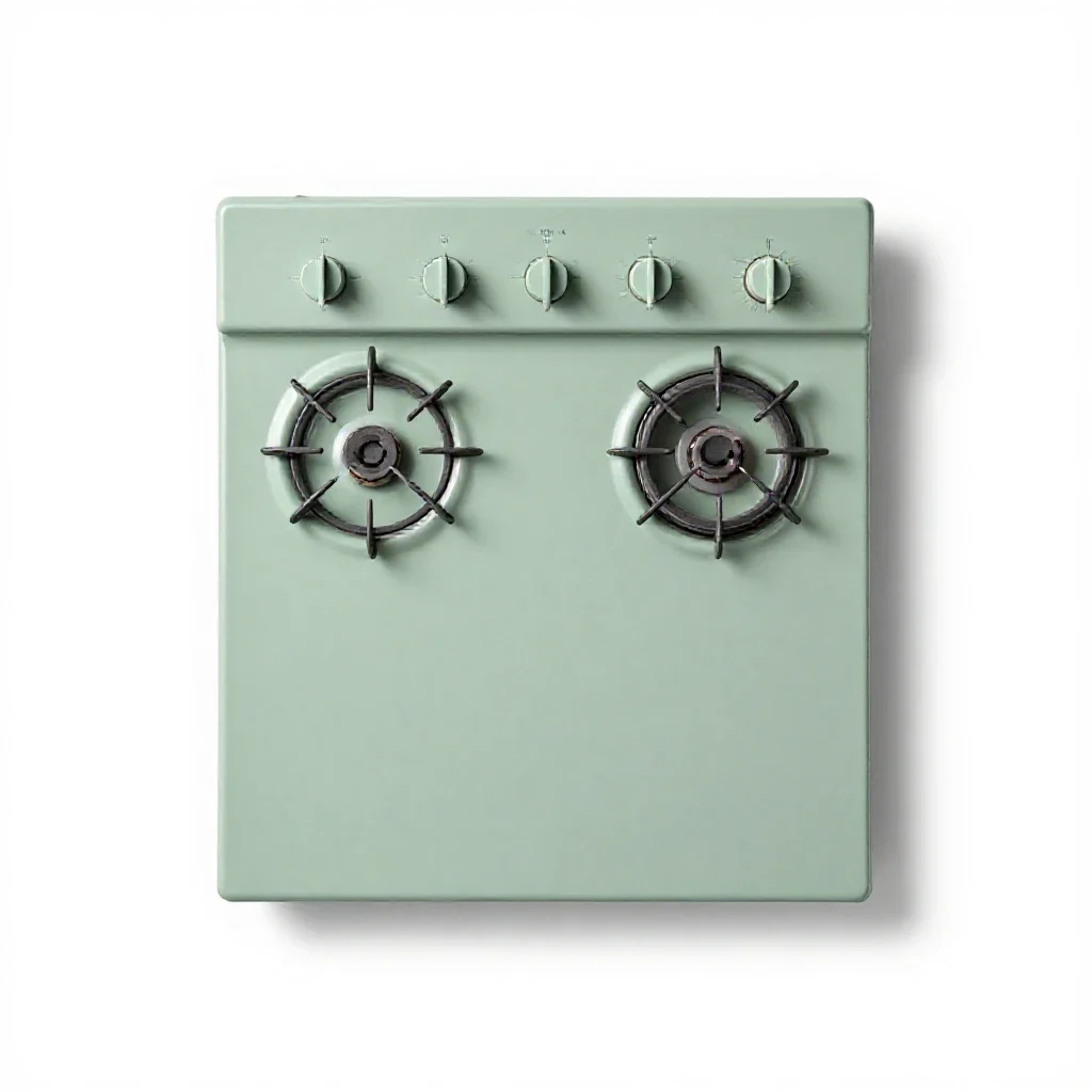 Electric range isolated on a white background