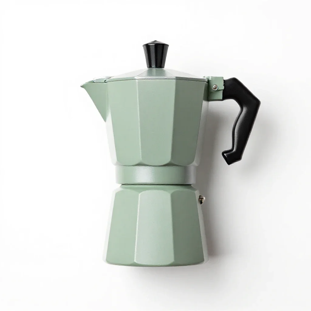 Espresso maker isolated on a white background