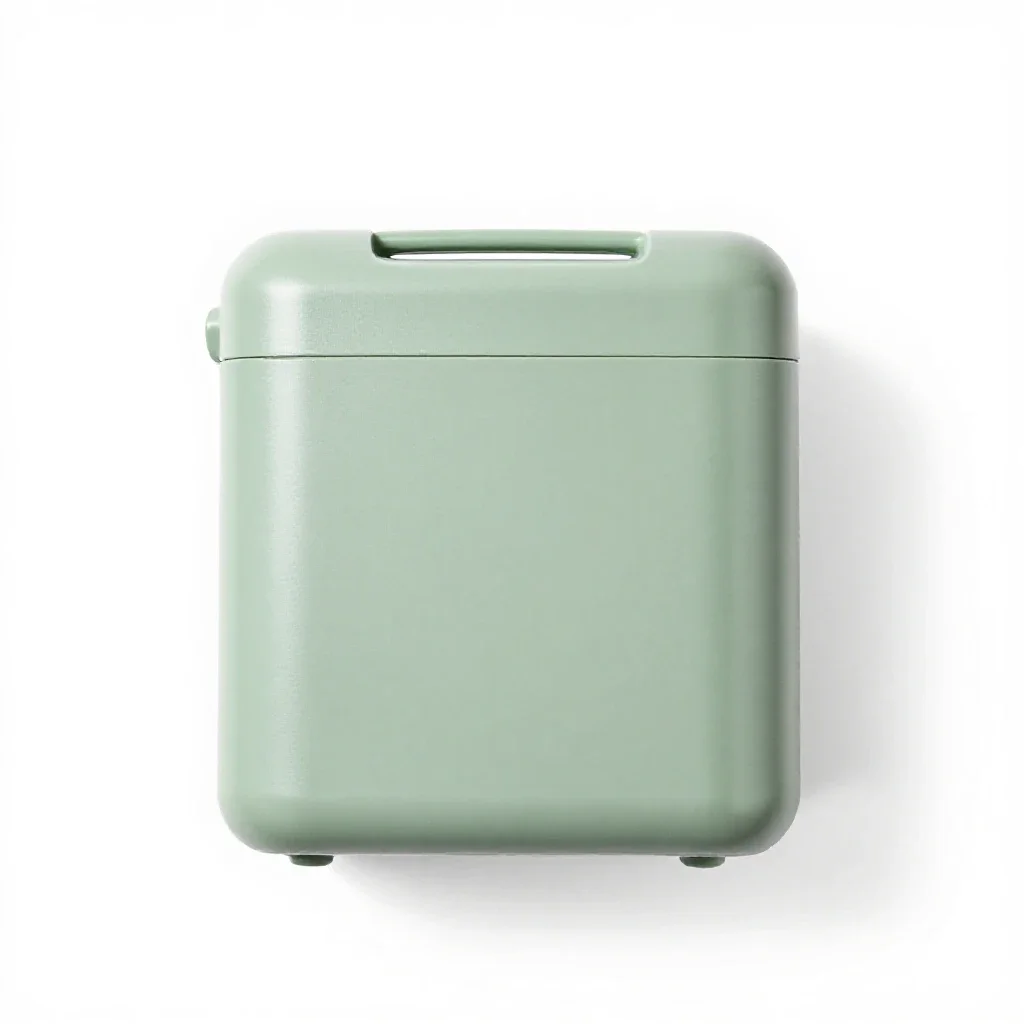 Ice maker isolated on a white background