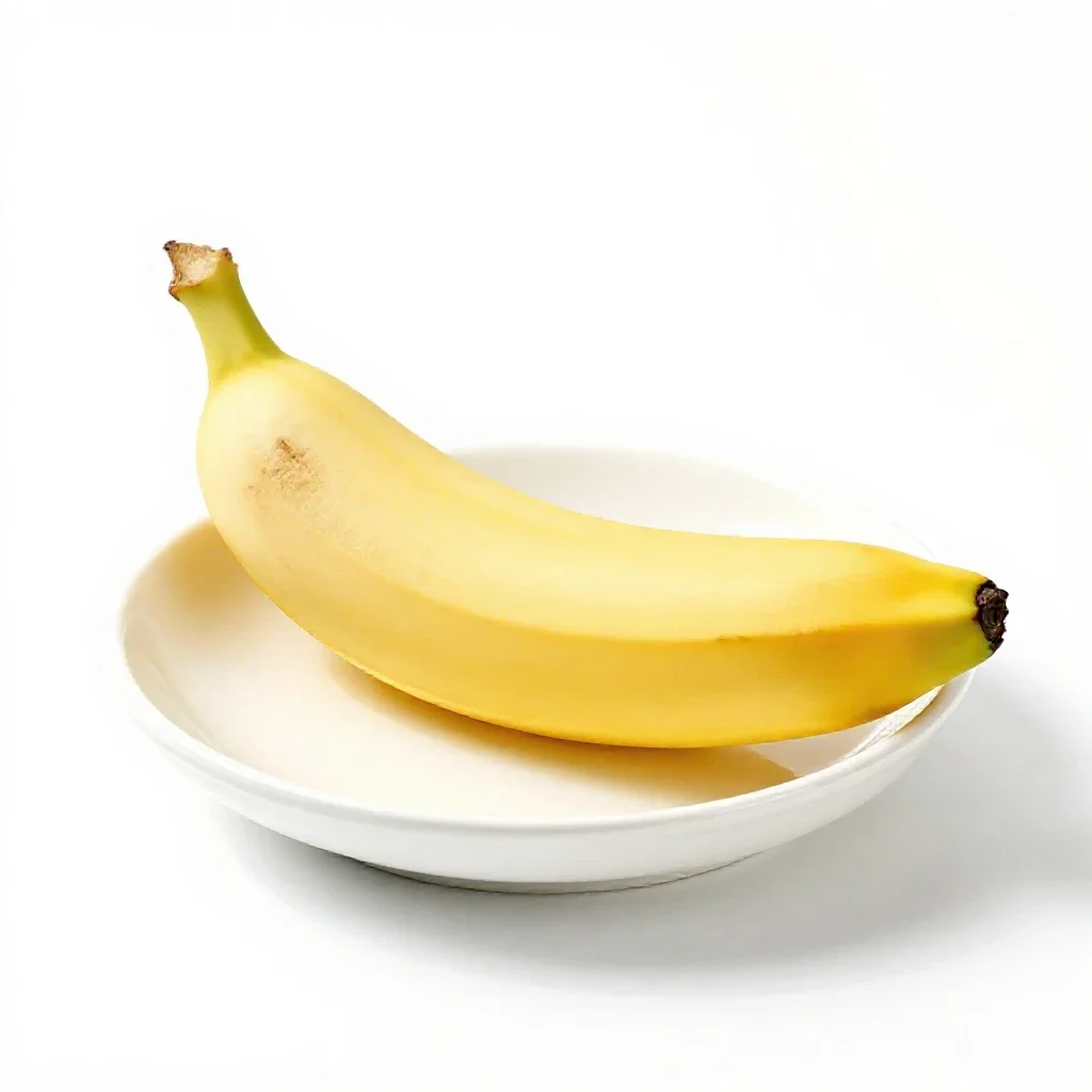 Banana isolated on a white background