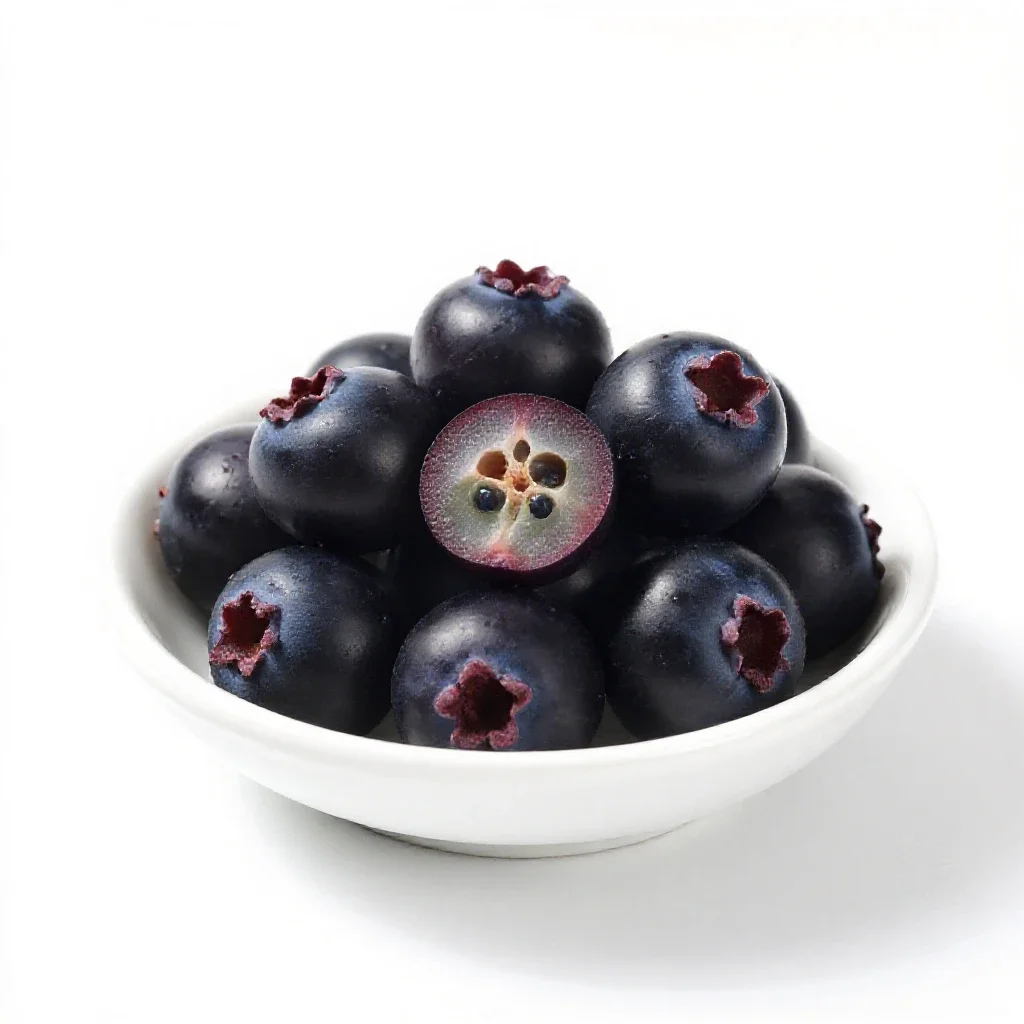 Baneberry isolated on a white background
