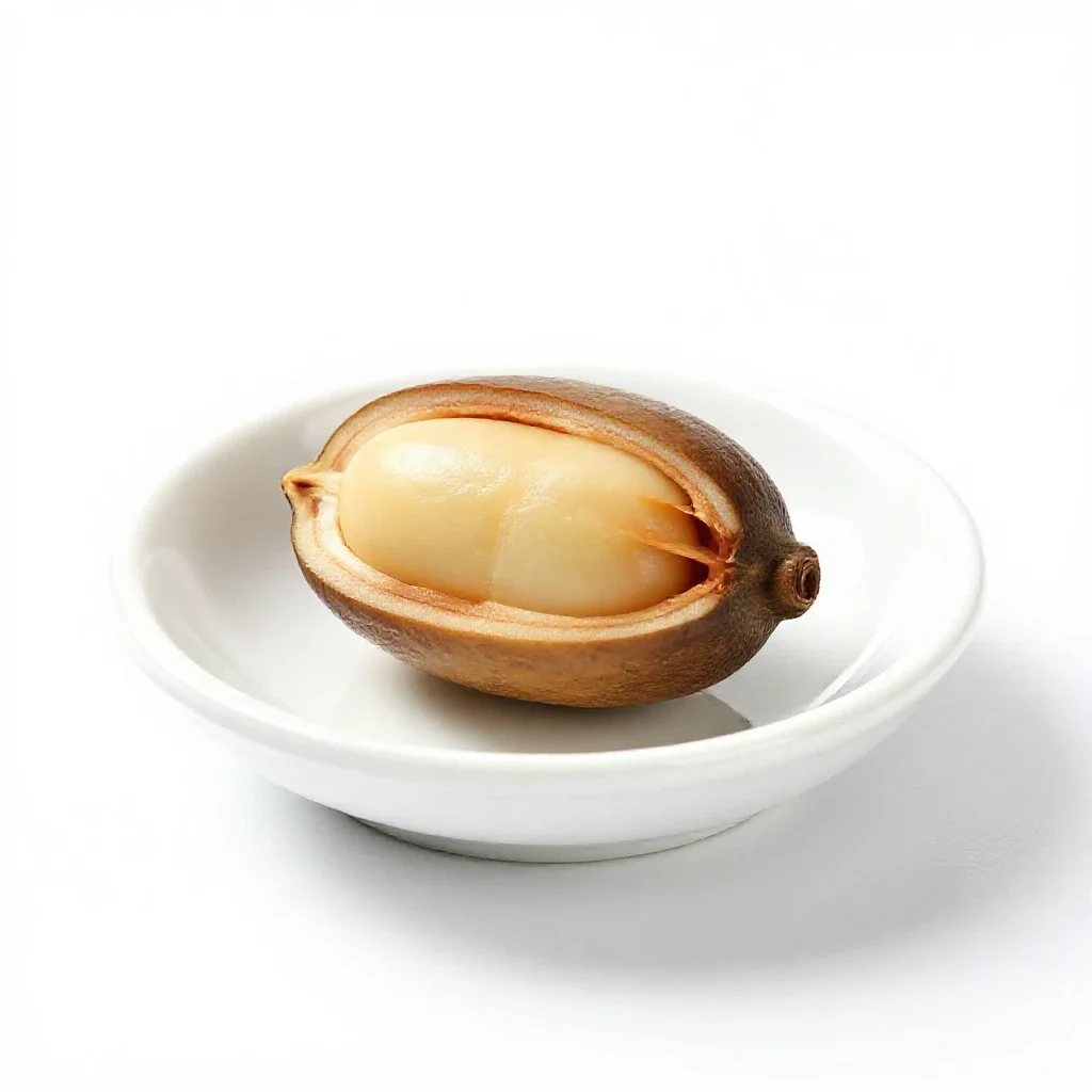 Betel nut isolated on a white background