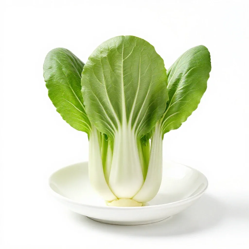 Bok choy isolated on a white background