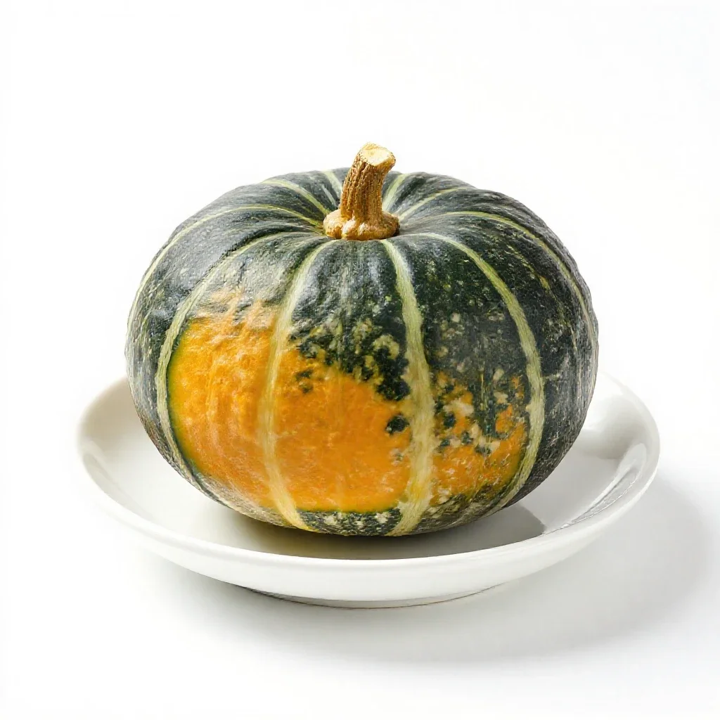 Buttercup squash isolated on a white background