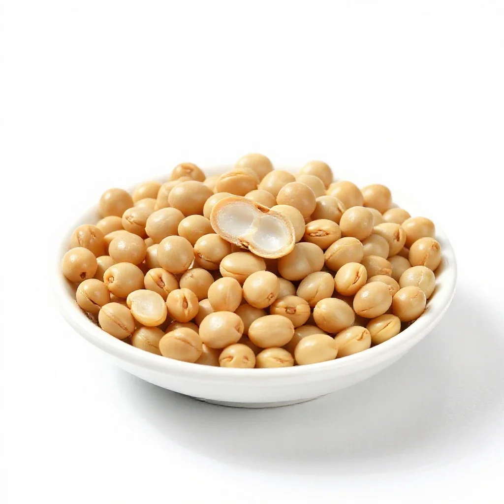Cajan pea isolated on a white background
