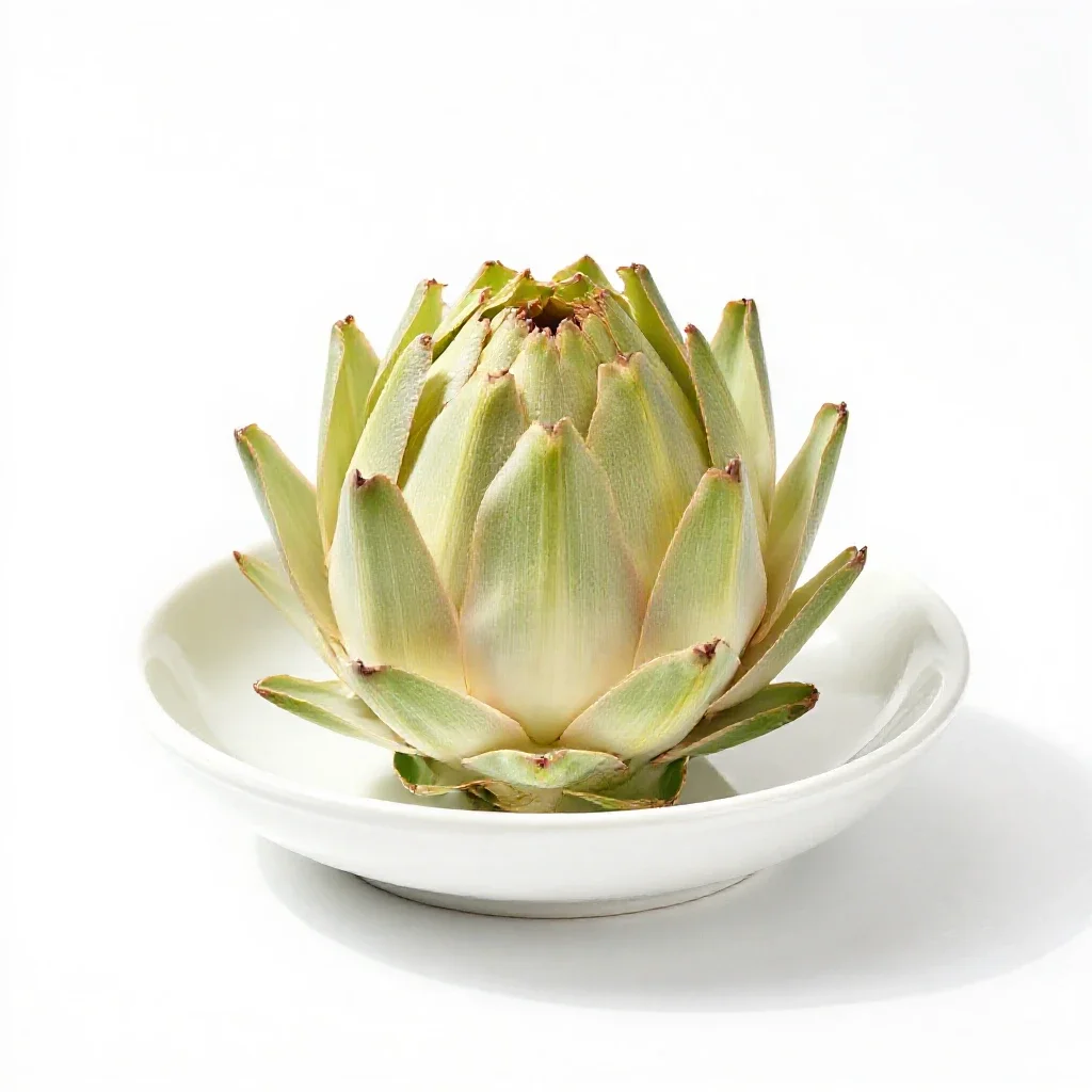 Cardoon isolated on a white background
