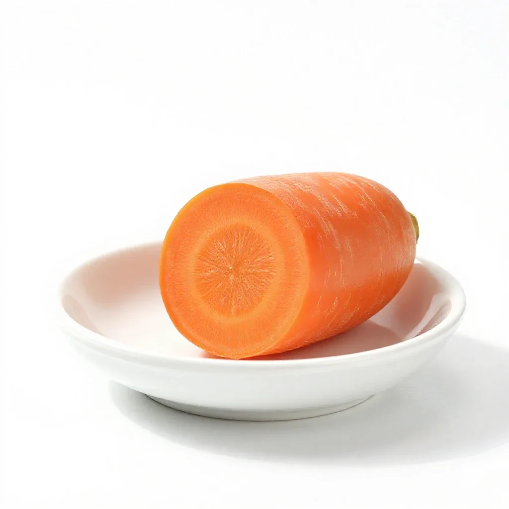 Carrot isolated on a white background