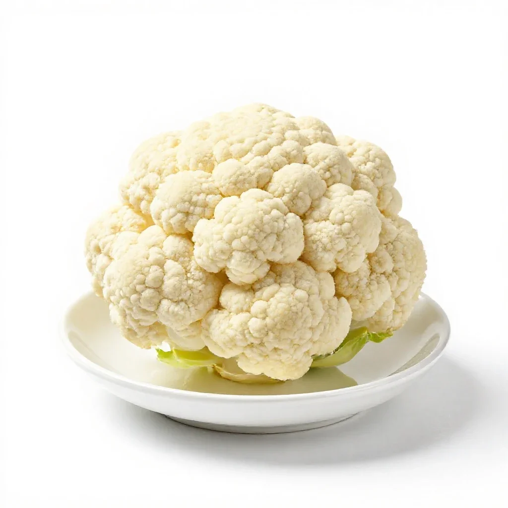 Cauliflower isolated on a white background