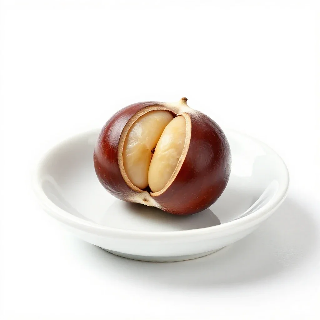 Chincapin isolated on a white background
