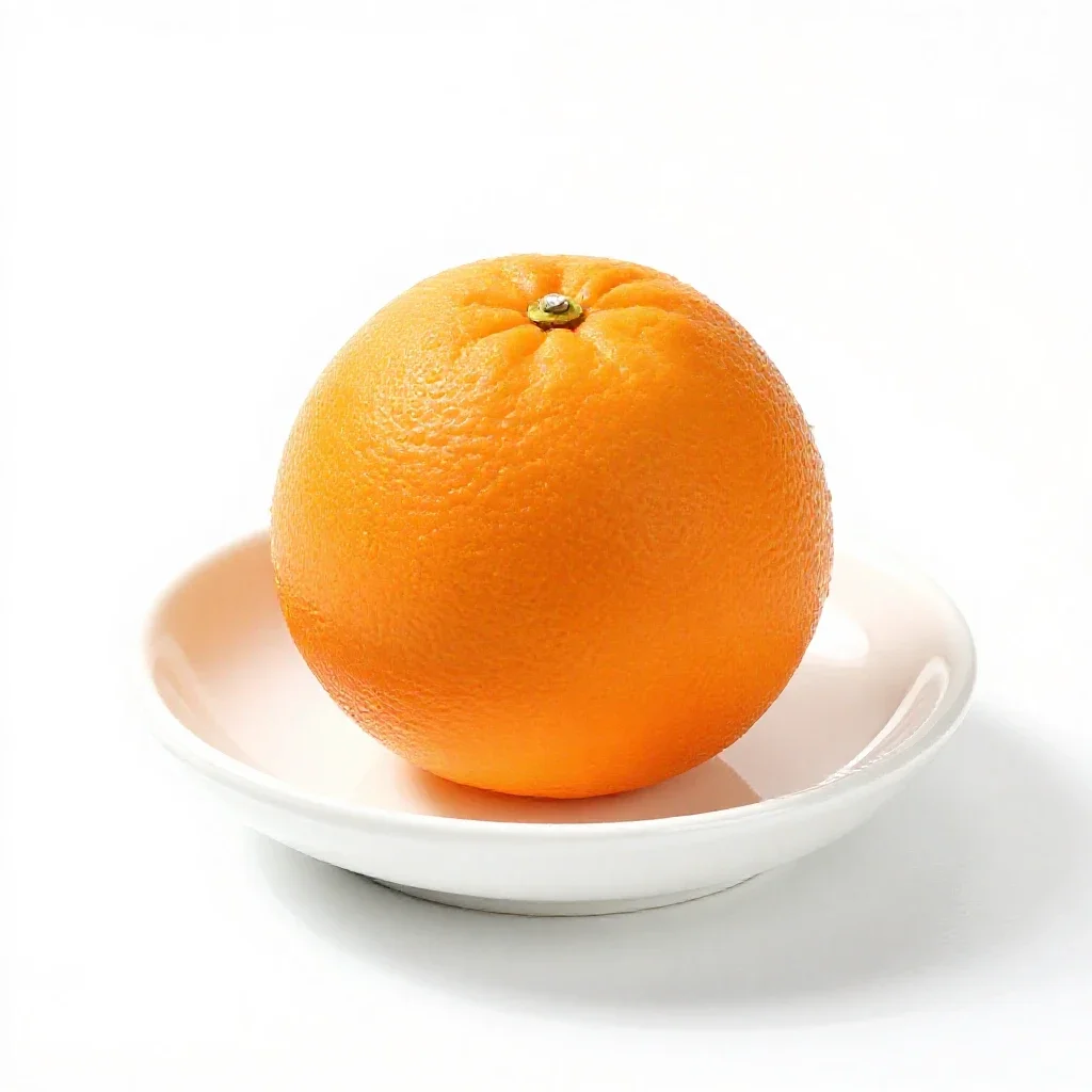 Citrange isolated on a white background