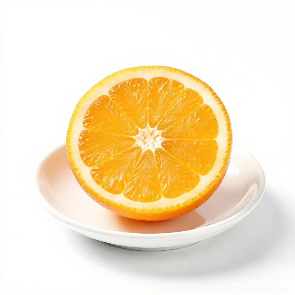Citrus isolated on a white background
