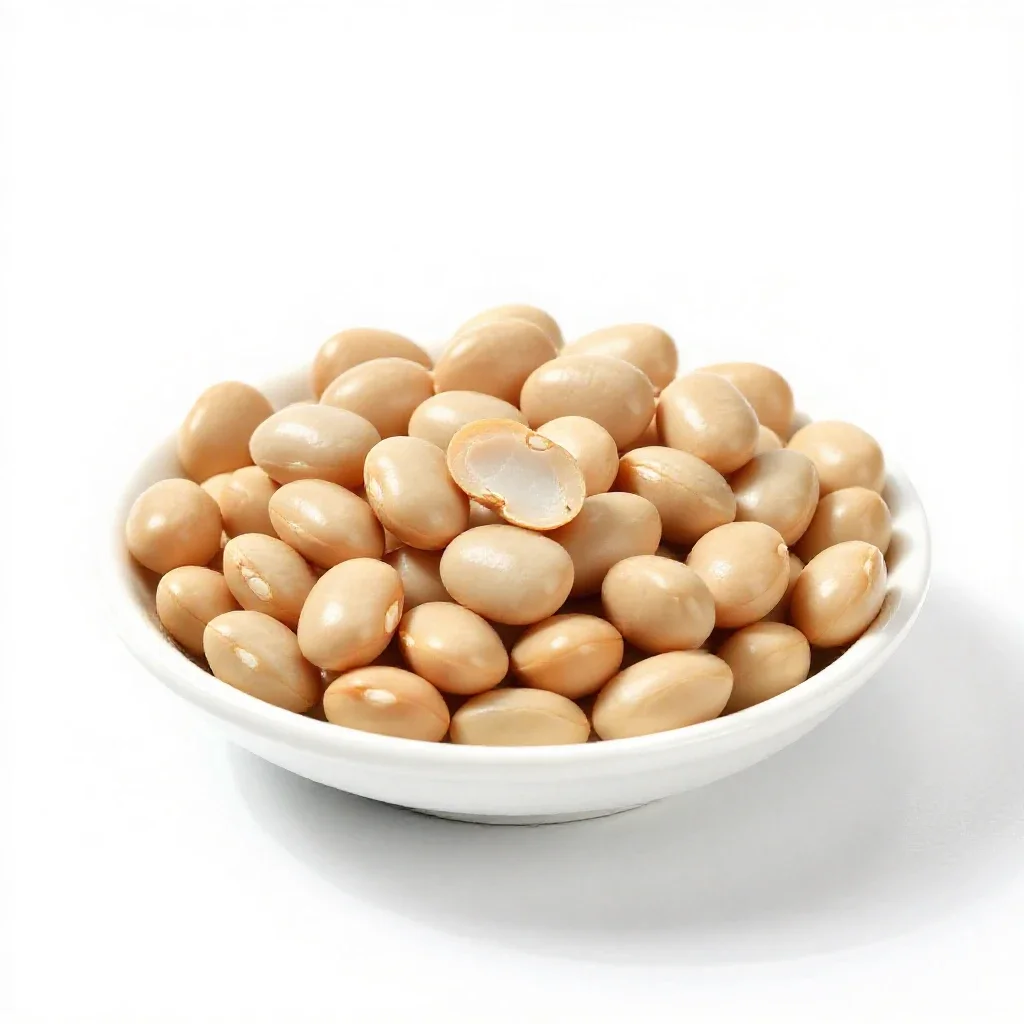 Common bean isolated on a white background