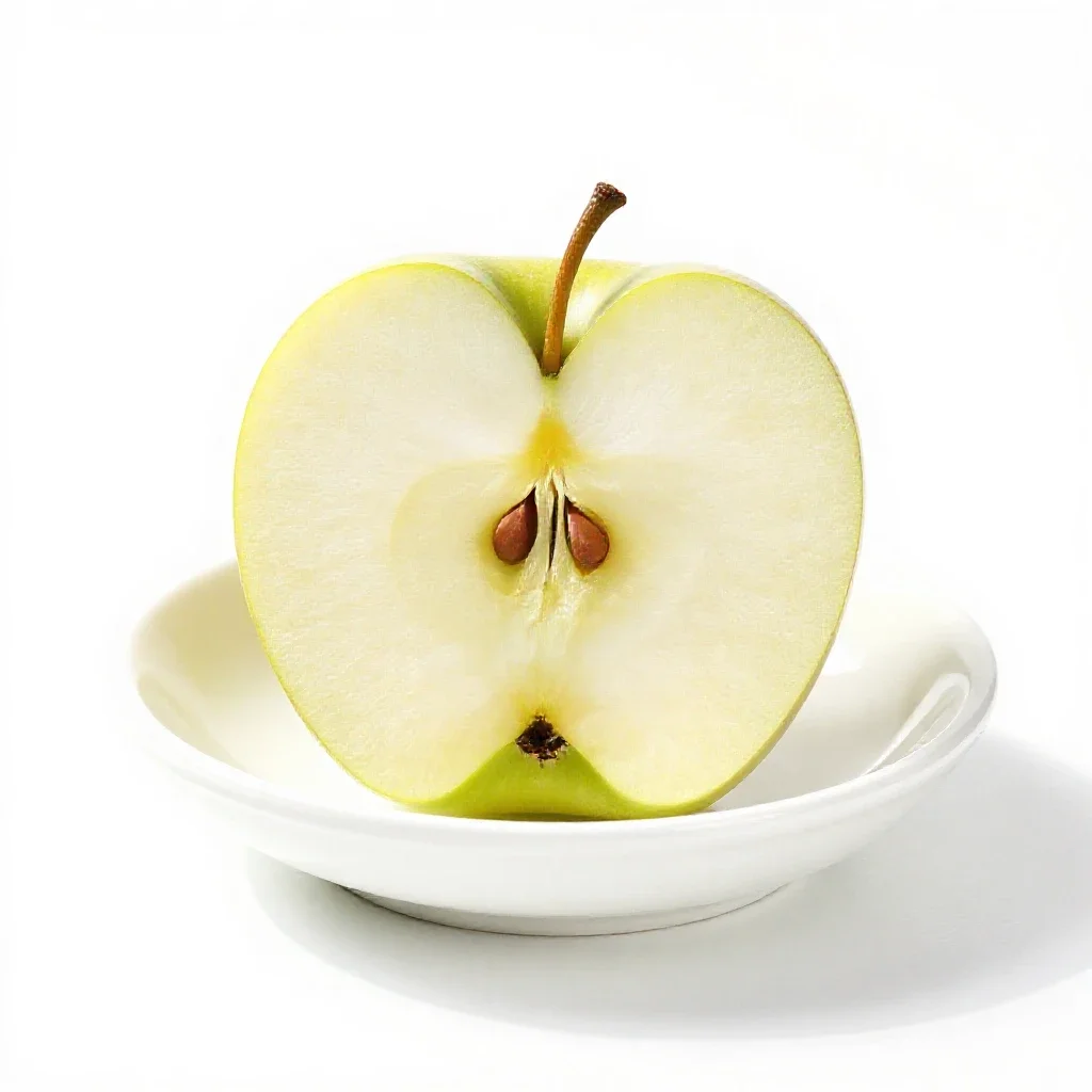 Cooking apple isolated on a white background