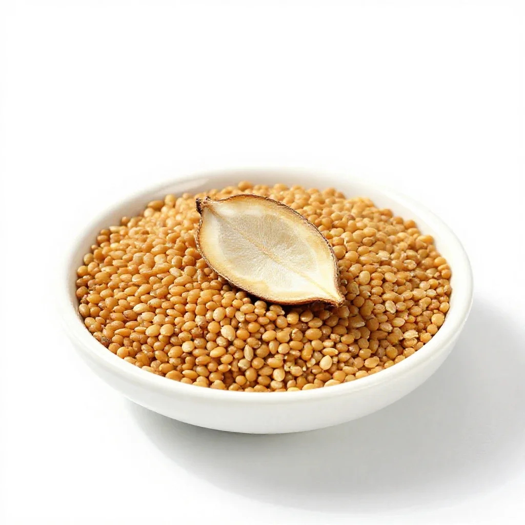Cottonseed isolated on a white background