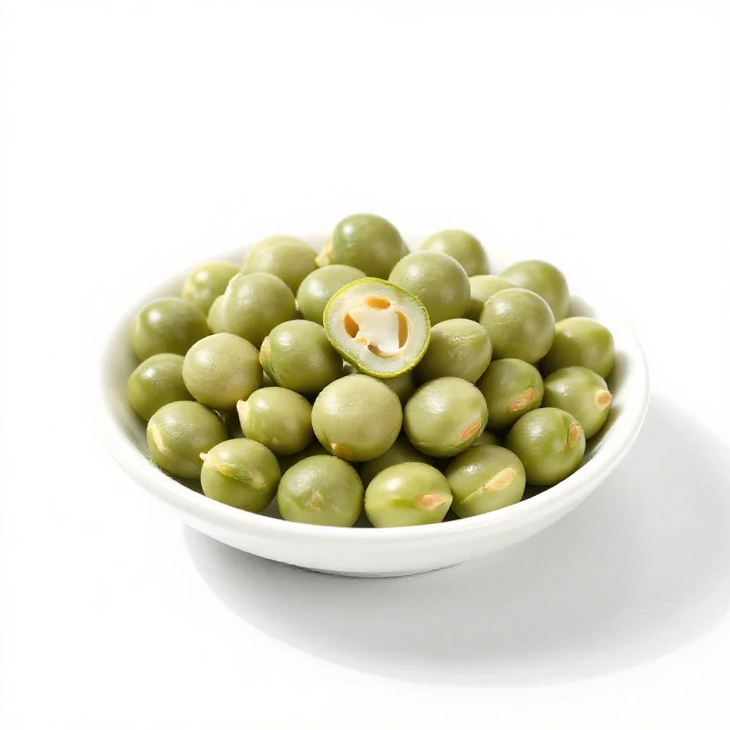 Cowpea isolated on a white background