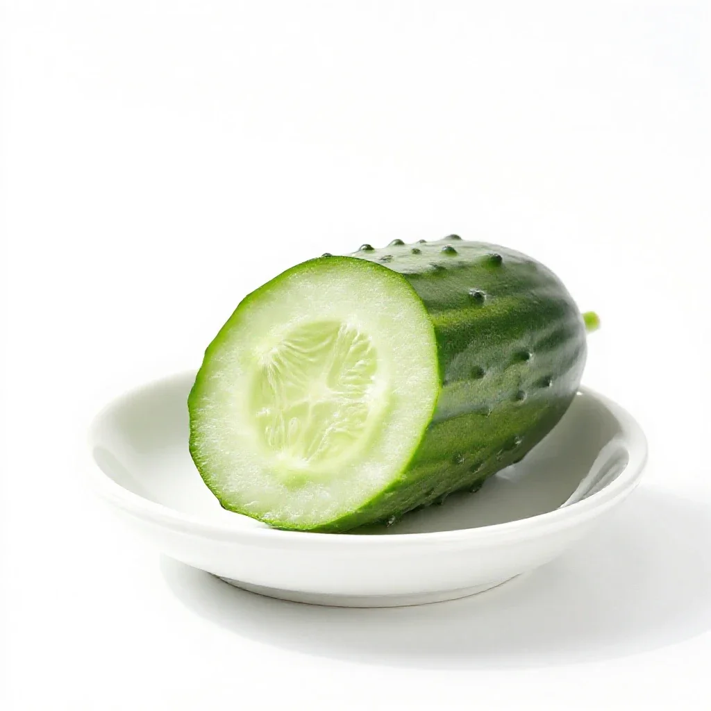 Cucumber isolated on a white background