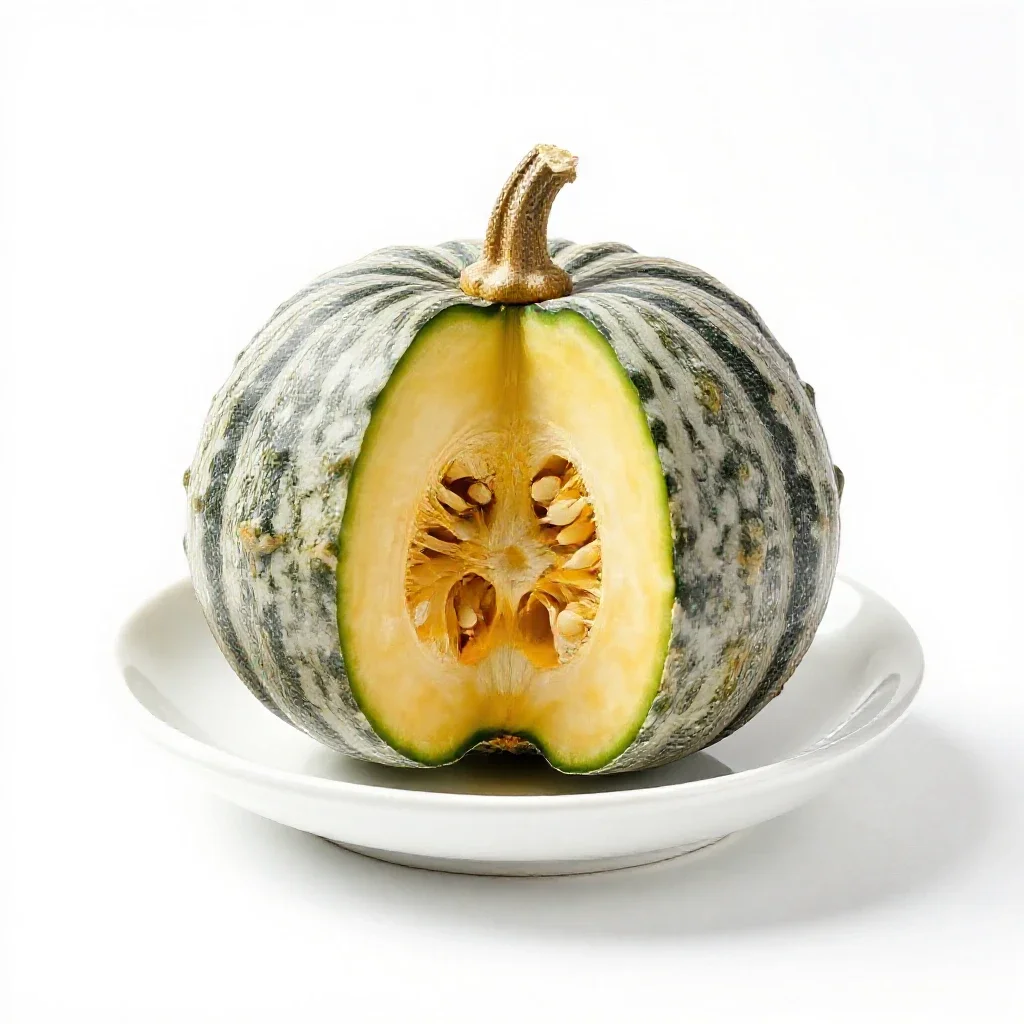 Cushaw isolated on a white background