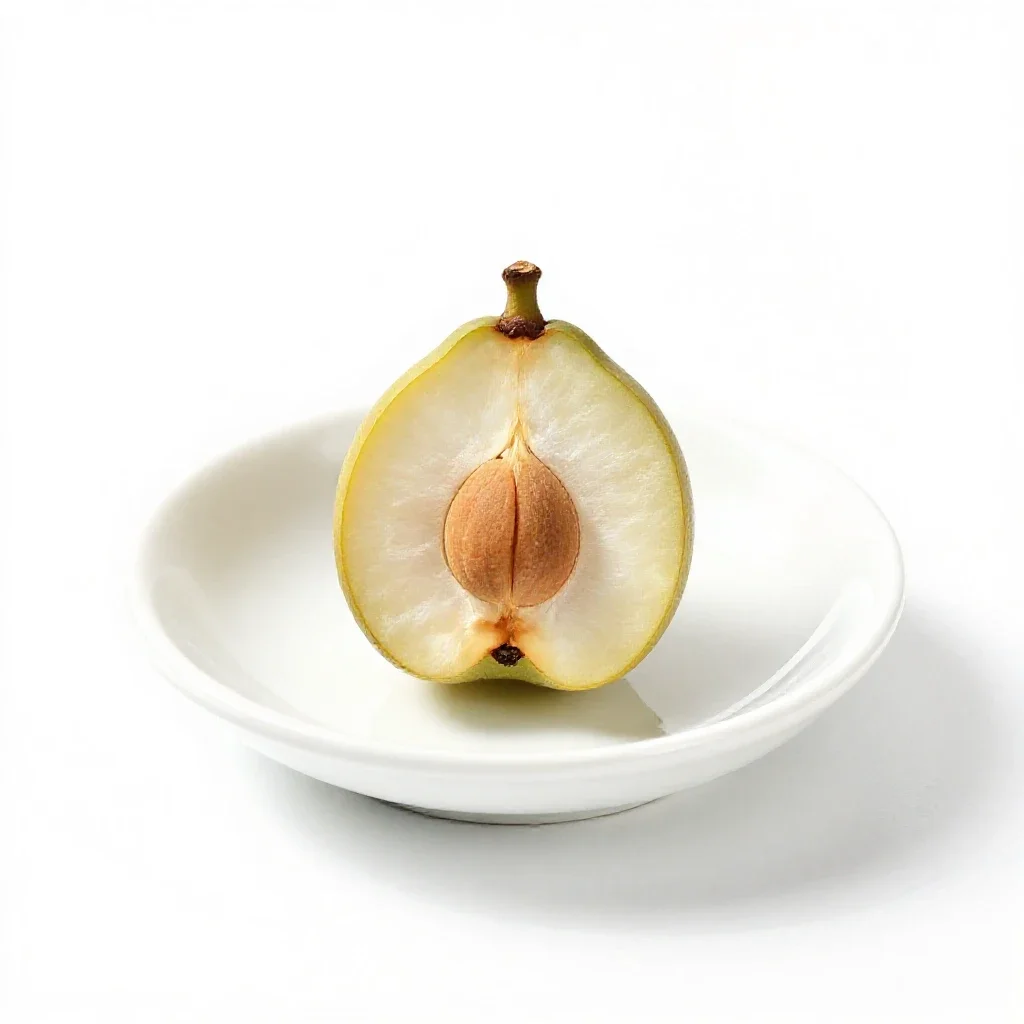 Drupelet isolated on a white background