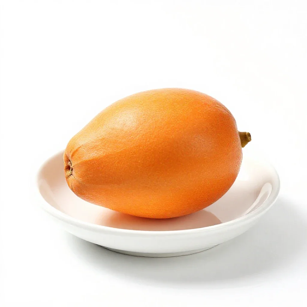 Genipap isolated on a white background