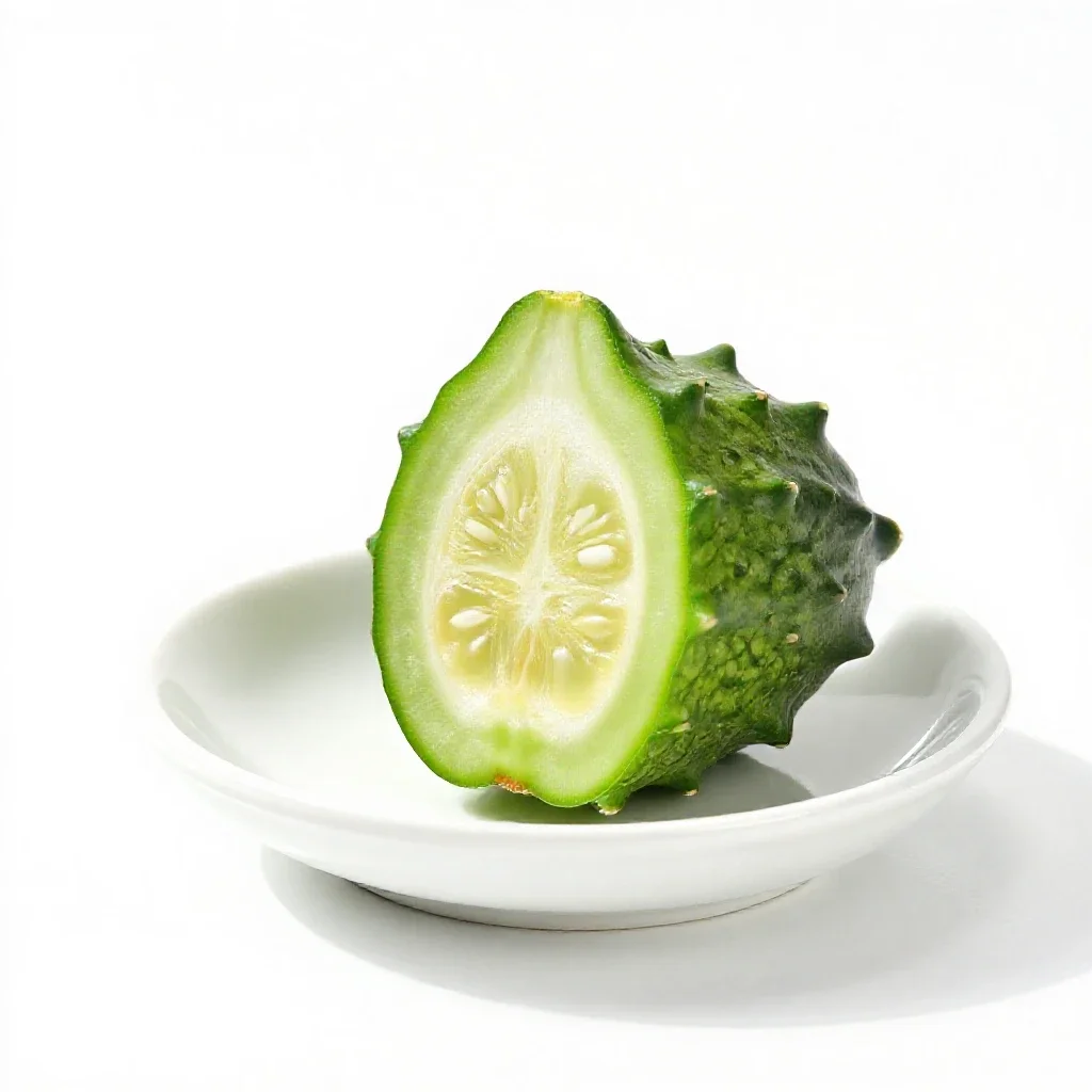 Gherkin isolated on a white background