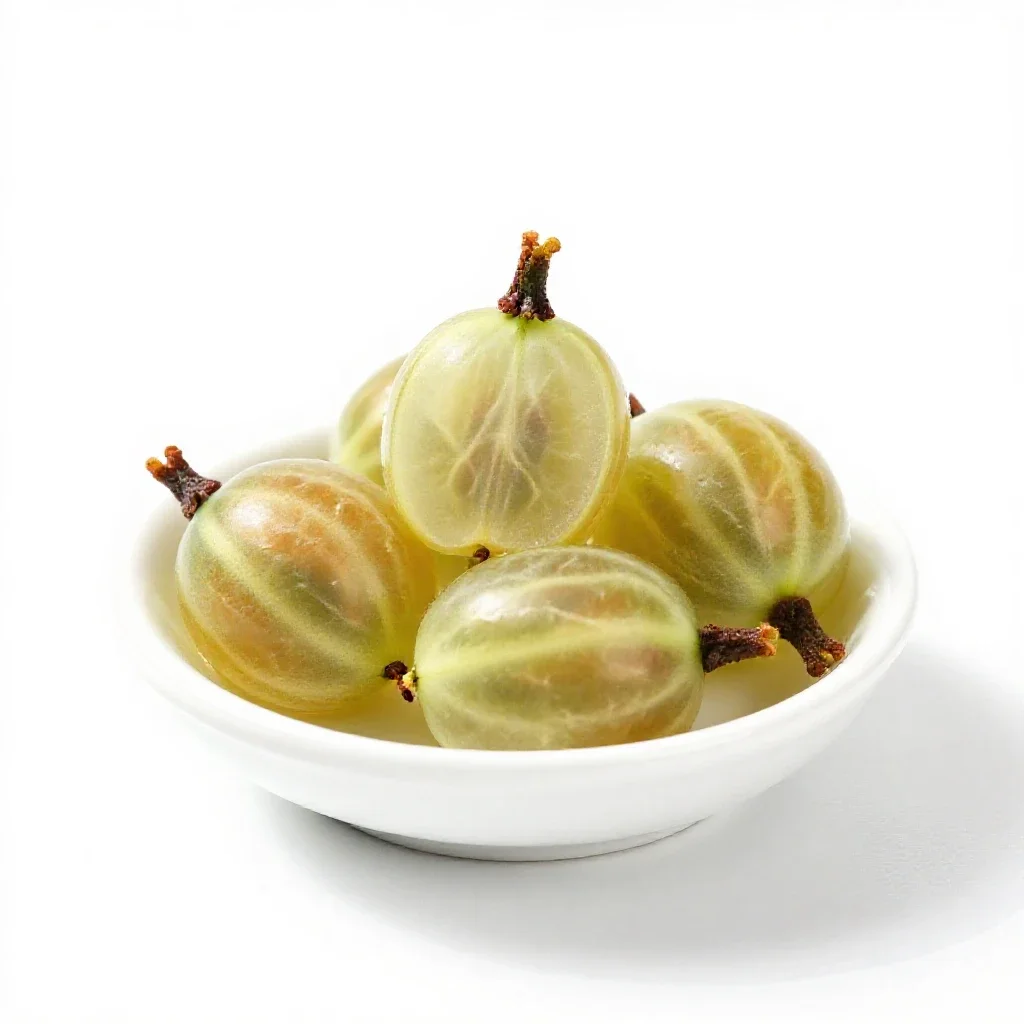 Gooseberry isolated on a white background