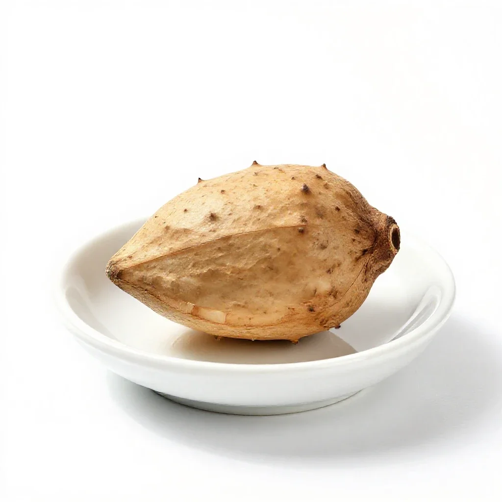 Grugru nut isolated on a white background