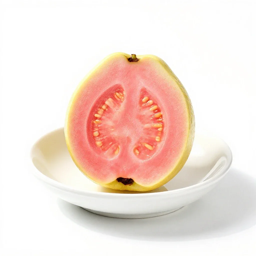 Guava isolated on a white background
