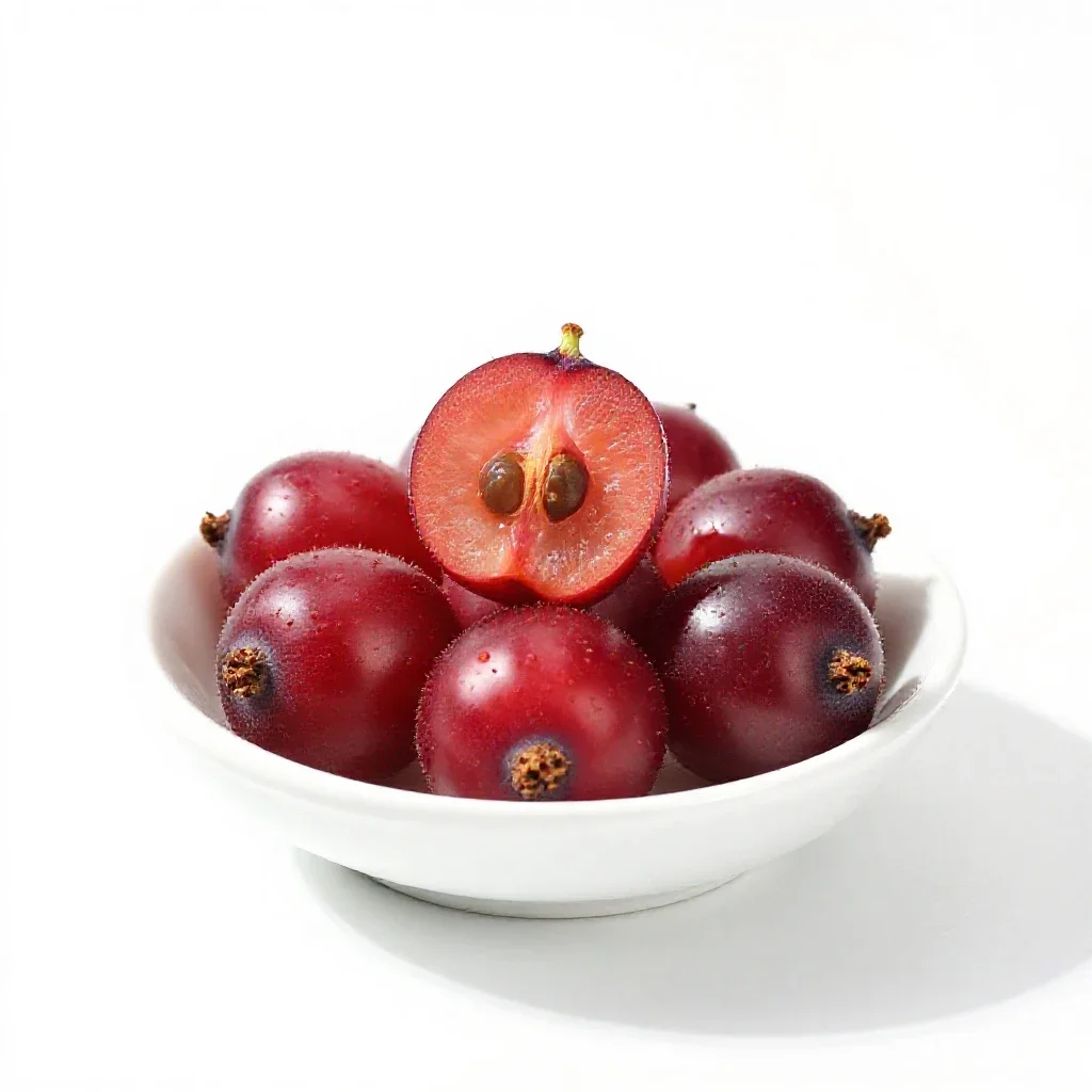 Hagberry isolated on a white background