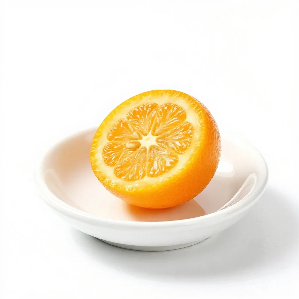 Kumquat isolated on a white background
