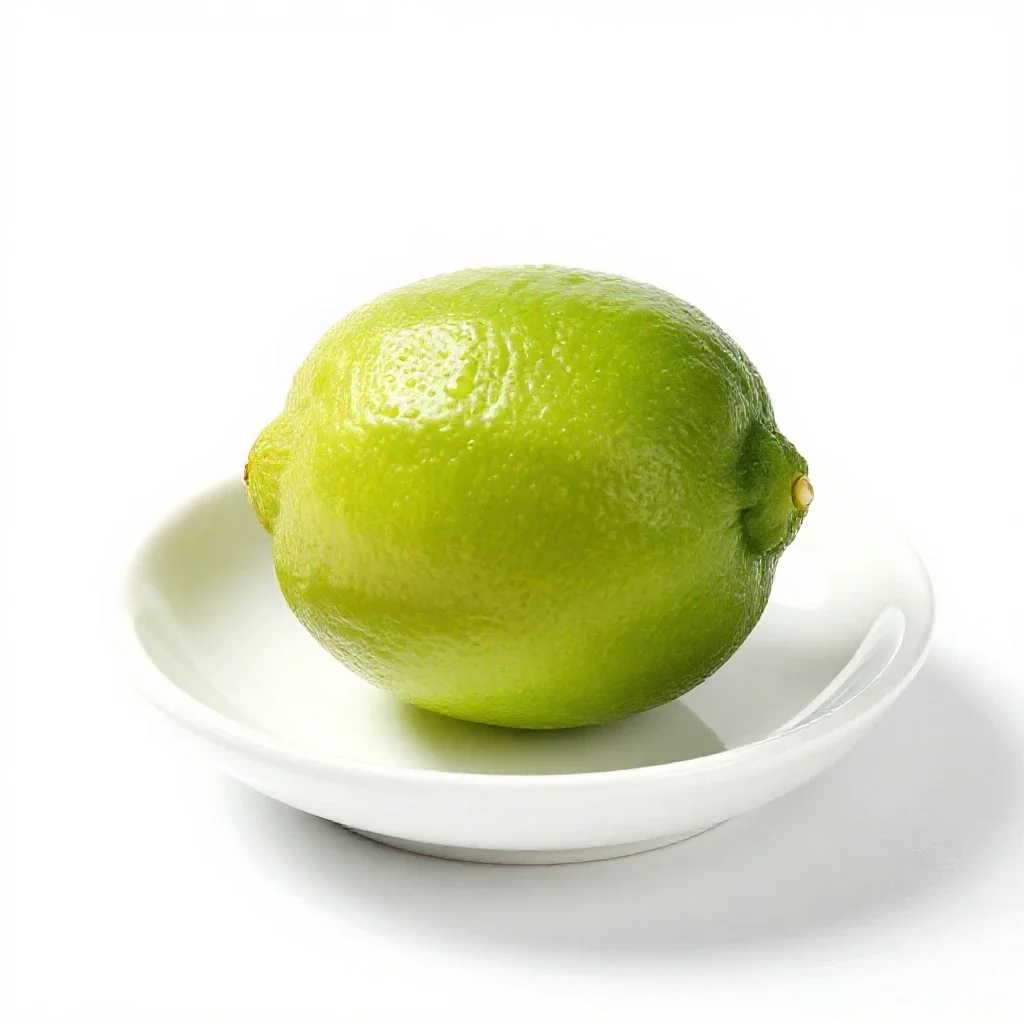 Lime isolated on a white background