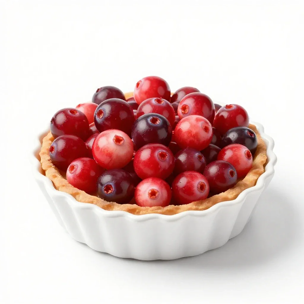 Lingonberry isolated on a white background