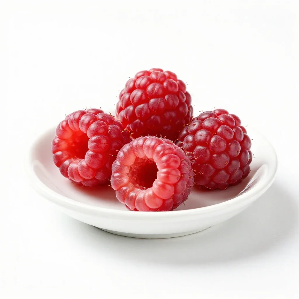 Loganberry isolated on a white background