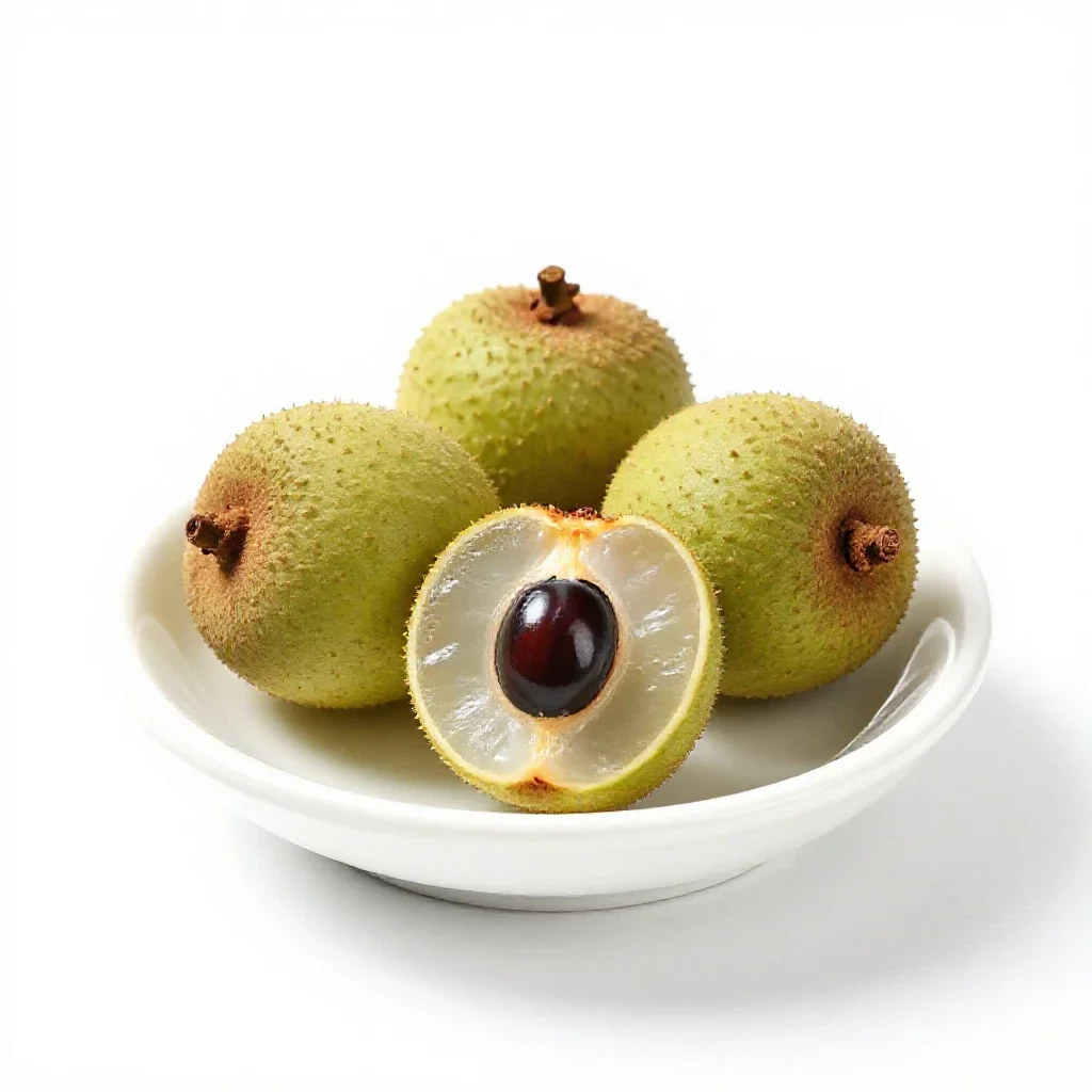 Longanberry isolated on a white background