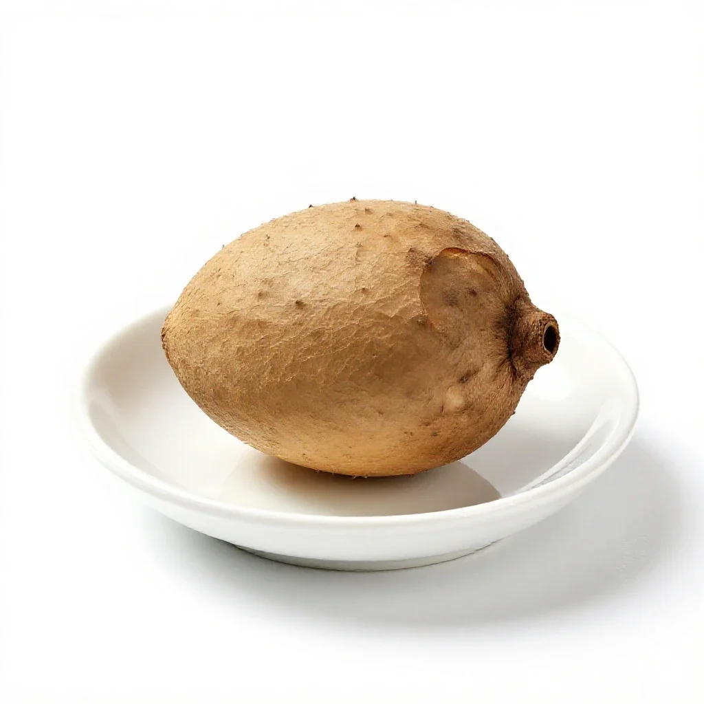 Mamey isolated on a white background