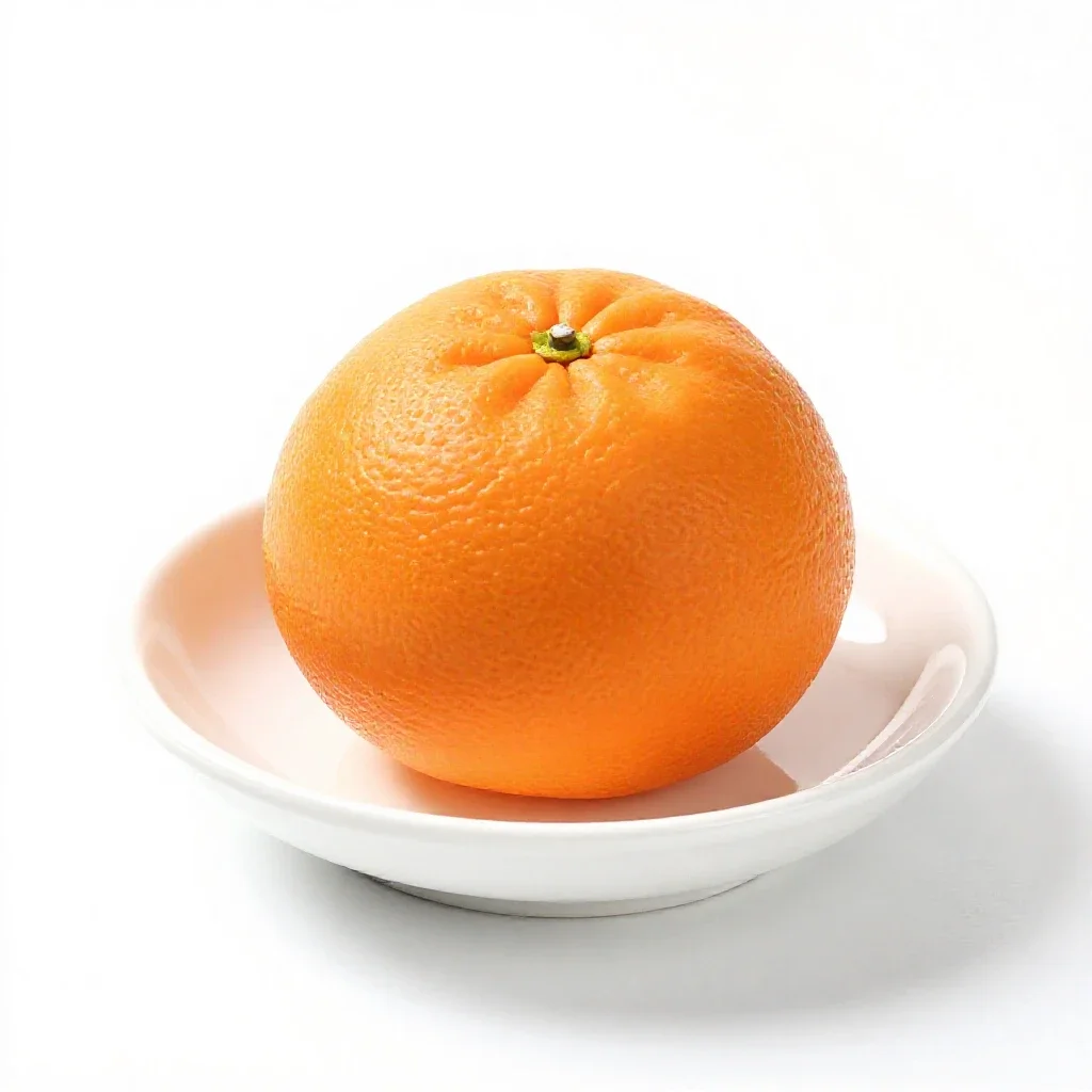 Mandarin isolated on a white background
