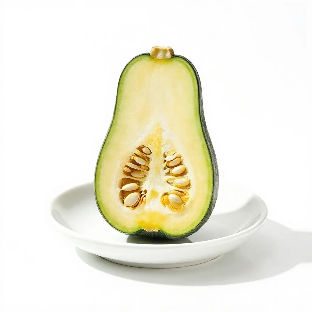 Marrow isolated on a white background