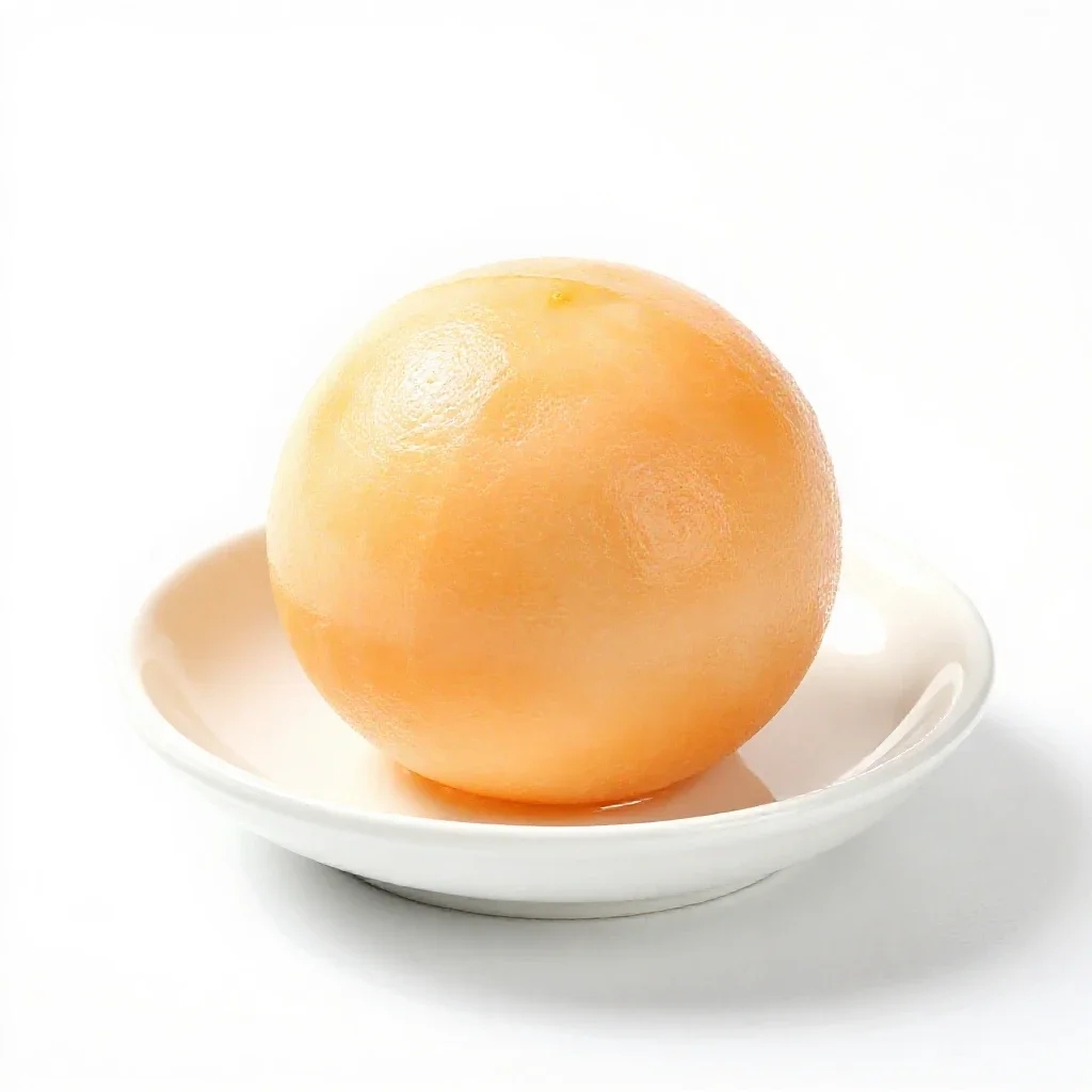 Melon ball isolated on a white background